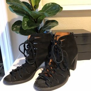 JEFFERY CAMPBELL LACE UP HEAL